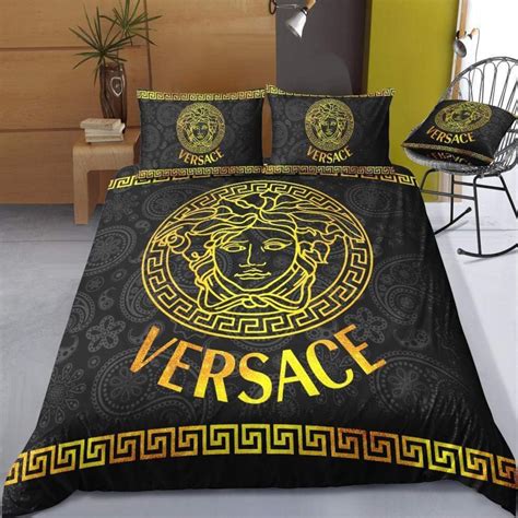 cheap versace bed set|versace look a like bedding.